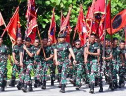 Jaga Kekompakan Dengan Prajurit, Komandan Pasmar 3 Laksanakan Hanmars