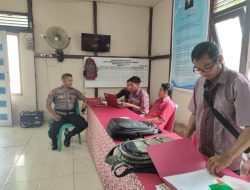 Dengan Jumat Curhat Jalin Sinergitas Bersama Perangkat Desa Serimbu