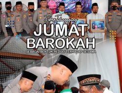Jum’at Barokah, Kapolres Tulungagung Memberikan Sedekah Kepada Pengurus Jenazah Se Kecamatan Pakel