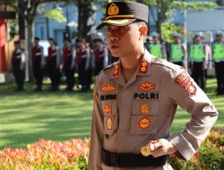 Kapolres Muara Enim Pimpin Upacara Sertijab Wakapolres dan Kabag Ops
