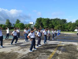 Olahraga Bersama Dalam Rangka Wujud Syukur Atas Dedikasi, Loyalitas dan Kinerja Prajurit Jalasena Samudra