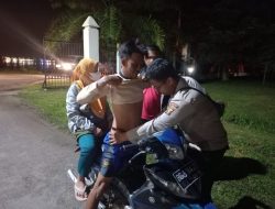 Amankan Semarak Hut Ogan Ilir Ke-19, Satu Penumpang Mobil Didapati Polisi Membawa Pisau