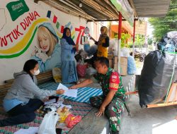Serka Priyanto Ikut Andil, Berikan Motivasi dan Semangati Petugas Bank Sampah
