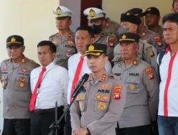 Pimpin Apel Perdana, Ini Arahan Kapolres Kayong Utara Saat Apel Pagi