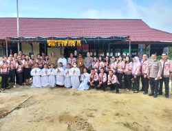 Kapolsek Sengah Temila Hadiri Perayaan Natal SMA Negeri 2 Pahauman