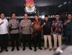 Kapolda Sumsel Melakukan Kunjungan Silaturahmi Ke Komisi Pemilihan Umum (KPU)