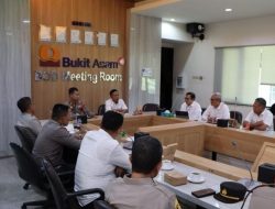 Kapolres Muara Enim Gelar Rapat Menindaklanjuti MOU Dengan Kapolda Sumsel Bahas Permasalahan PETI