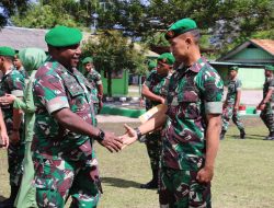 10 Prajurit Papua Pegunungan Dilepas Dandim 1702/JWY Untuk Berdinas Di Satuan Baru