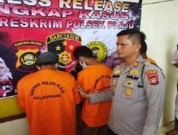 Dibekuk Reskrim Polsek Plaju, Saat Tiga Sopir Truk Pesta Sabu