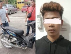 Pelaku Curanmor di Sekolah SMK1 Plakat Tinggi Berhasil Diringkus Polsek Sekayu