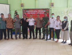 Gemah Gempita Siswa/i SMA Negeri 1 Air Besar Saat Natal Oikumene