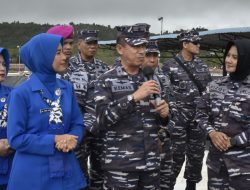 Perkuat Ketahanan Pangan, Lantamal IV Panen Raya dan Tebar Benih Udang Vaname di Tambak Binaan