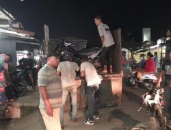 Polsek Percut Seituan Gerebek Gudang, Puluhan Sepeda Motor Diduga Hasil Kejahatan Diamankan