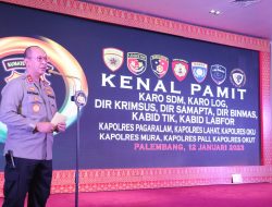 Kapolda Sumsel Mendoakan Para PJU dan Kapolres Jajaran yang di Mutasi Sukses Menjalankan Tugas