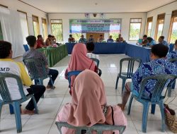 Babinsa Koramil 1013-04/Teweh Timur Hadiri MUSDESUS Penetapan Penerima BLT-DD Di Desa Sei Liju