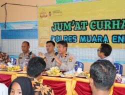 Dengar Aduan Masyarakat, Polres Muara Enim Gelar Jum’at Curhat