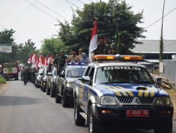 Dandim 0710/Pekalongan Pimpin Apel dan Kirab Merah Putih