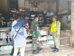 Ciptakan Kondusifitas Wilayah Babinsa Jayengan Beserta Linmas Patroli Bersama