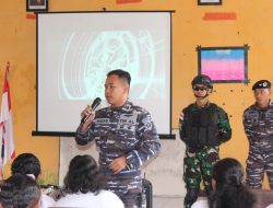 Wing Udara 3 Mengadakan Penyuluhan Bahaya Narkoba dan Memperkenalkan Organisasi TNI AL