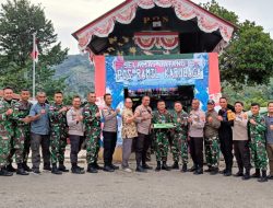 TNI Polri dan Warga Gelar Syukuran HUT Ke 70 Yonif Raider 142/KJ di Distrik Karubaga