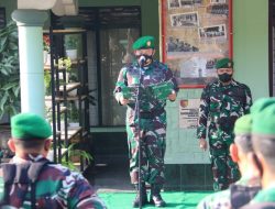 Pimpin Upacara Bendera Tujuh Belasan, Kasdim 0808/Blitar Bacakan Amanat Panglima TNI