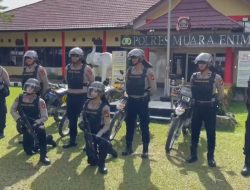 Polres Muara Enim Laksanakan Kegiatan Launching Tim Patroli Presisi Samapta