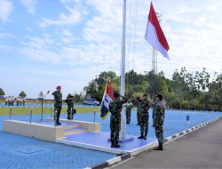 Lantamal IV Batam Laksanakan Upacara Bendera 17 Januari 2023