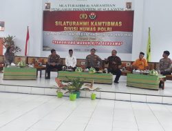 Tim Div Humas Polri Silaturahmi Kamtibmas Ke Pondok Pesantren Sultan Hasanuddin Gowa