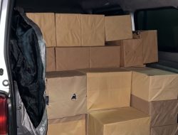 Kembali Bea Cukai Malang Gagalkan Pengiriman Rokok Ilegal