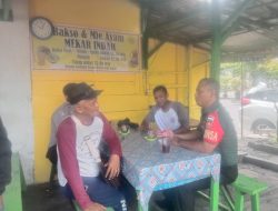 Jaga Silaturahmi, Babinsa Kelurahan Mangkubumen Sambangi Tokoh Masyarakat