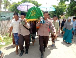 Kapolsek Monta Sambang Duka, Ketua Adat Desa Tolotangga: Terimakasih Polisi