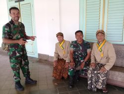 Danramil 02/Banjarsari Silaturahmi Dengan Tokoh Adat di Puro Mangkunegaran, Ini Tujuannya