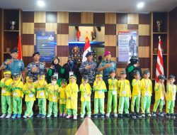 Lantamal IV Kenalkan TNI AL Kepada Anak Paud Azzahra Batam