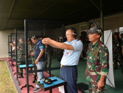 Perkokoh Sinergitas Danlanud Iswahjudi Gelar Latihan Menembak Eksekutif Bersama Forkopimda