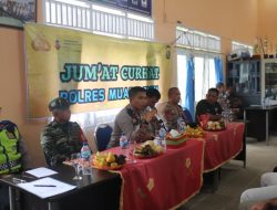 Jumat Curhat, Wakapolres Muara Enim Dengar Langsung Keluhan Warga