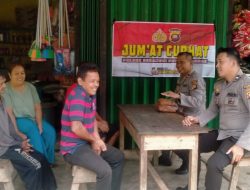 Polsek Sebangki Laksanakan Kegiatan Jumat Curhat