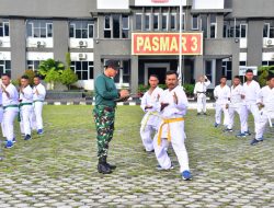 Pertajam Kemampuan Bela Diri, Prajurit Pasmar 3 Laksanakan Unpd Karate