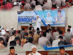 Gelar Binrohtal Polres Tulungagung Mengajak Anggota Untuk Melaksanakan Tugas Dengan Penuh Keikhlasan