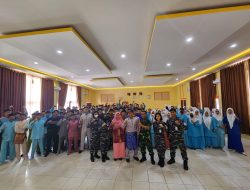 Lanudal Tanjungpinang Sosialisasi Persiapan Penerimaan Calon Prajurit TNI AL di SMAN 4 Tanjungpinang