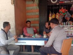 Jalin Kemitraan Dengan Tokoh Masyarakat Kanit Intelkam Laksanakan Penggalangan