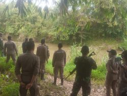 Patroli Gabungan Prajurit Satgas Pamtas Yonif 645/Gardatama Yudha Dengan Balai Karantina Pertanian Entikong