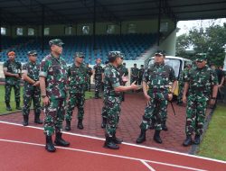 Gubernur AAL Ikuti Apel Dansat TNI Tahun 2023