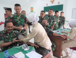 Kepedulian Danrem Wijayakusuma Kepada Kesehatan Prajuritnya