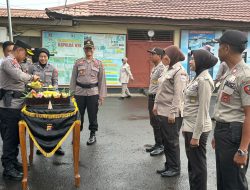 Pimpin Upacara HUT Satpam Ke 42, Kapolres Dompu: Jumlah ‘Security Guards’ Saat ini Terus Meningkat