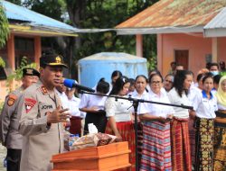 Kapolda NTT Safari Kamtibmas di SMA Negeri 1 Kupang Timur