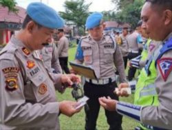 Polres Muara Enim Laksanakan Operasi Gaktibplin Terhadap Personil