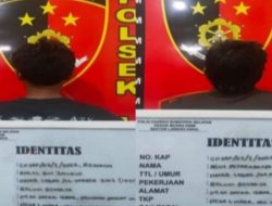 Polsek Lawang Kidul Ringkus Dua Pelaku Pembobol Rumah