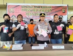 Polres Banyuasin Berhasil Amankan 3 Kurir Narkoba