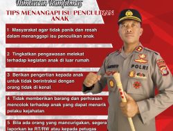 Tanggapi Hoax Penculikan Anak, Kapolres Bima Keluarkan Himbauan Kamtibmas