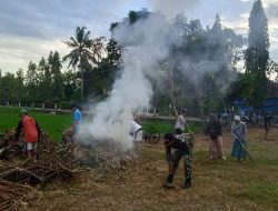 Babinsa Koramil 0818/24 Poncokusumo Ikut Serta Dalam Karya Bakti